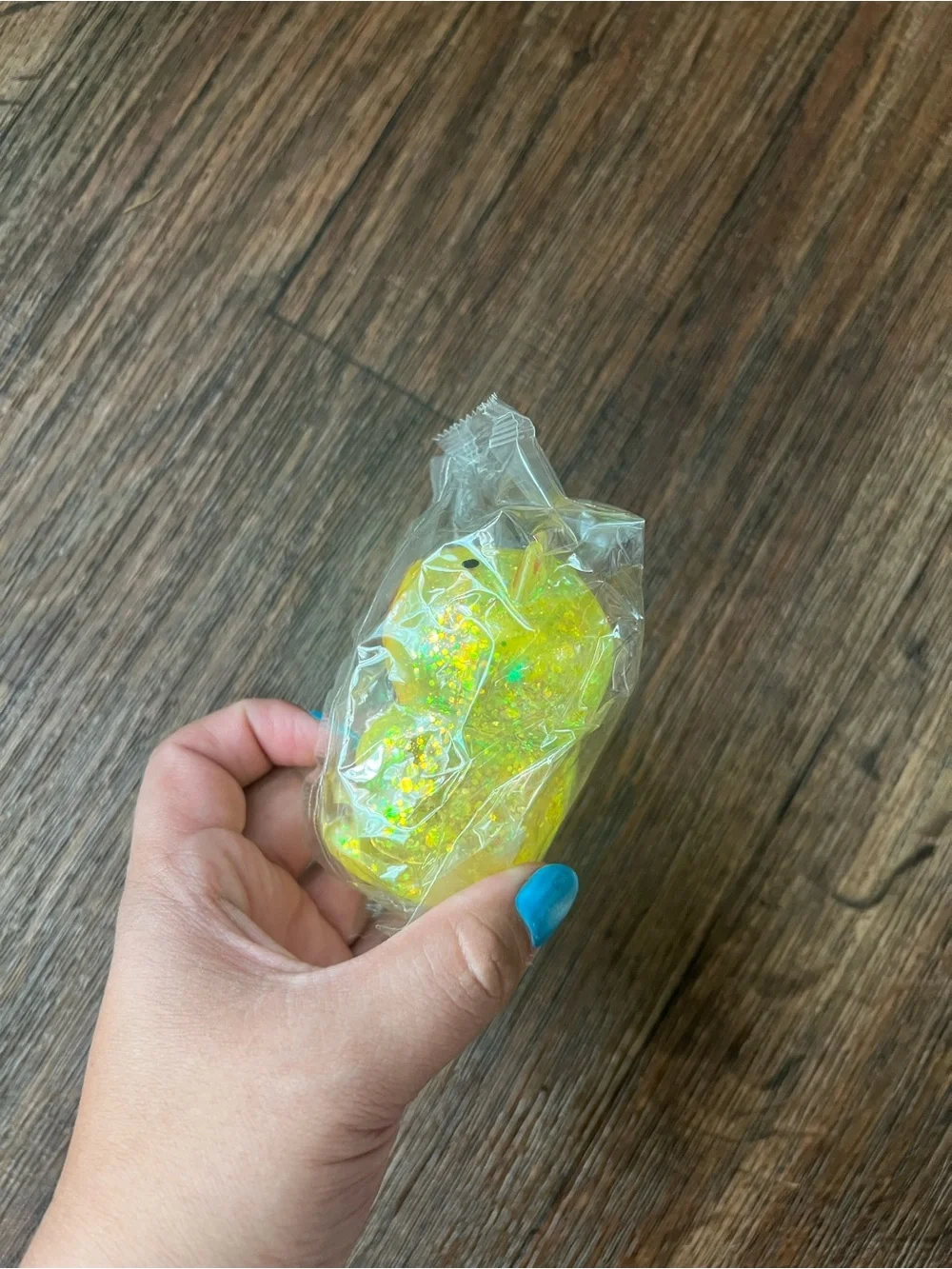 Glitter Yellow Groundhog Squishy | Slow Rising | Stress Relief Toy | New Sealed